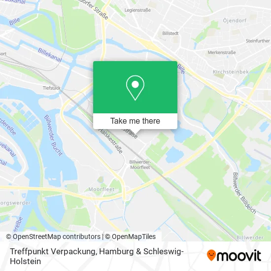 Карта Treffpunkt Verpackung