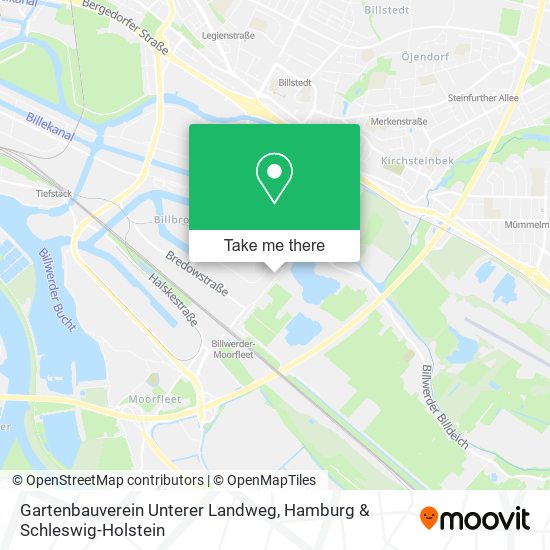 Карта Gartenbauverein Unterer Landweg