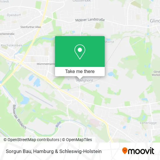 Sorgun Bau map