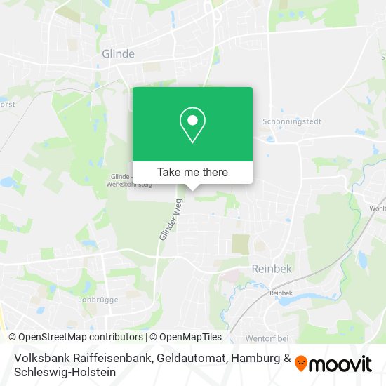 Volksbank Raiffeisenbank, Geldautomat map