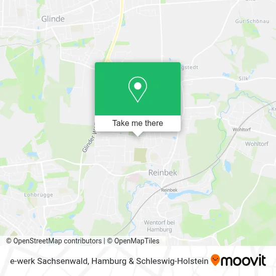 e-werk Sachsenwald map