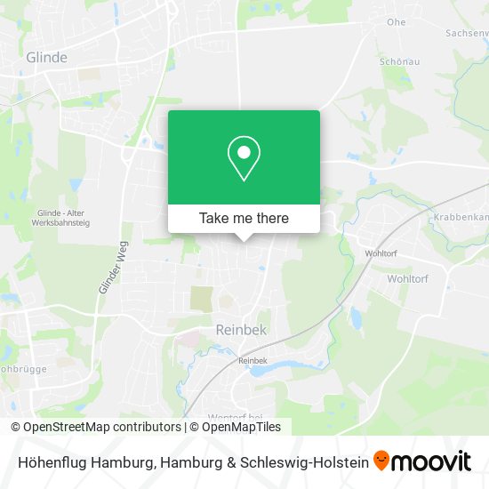Höhenflug Hamburg map