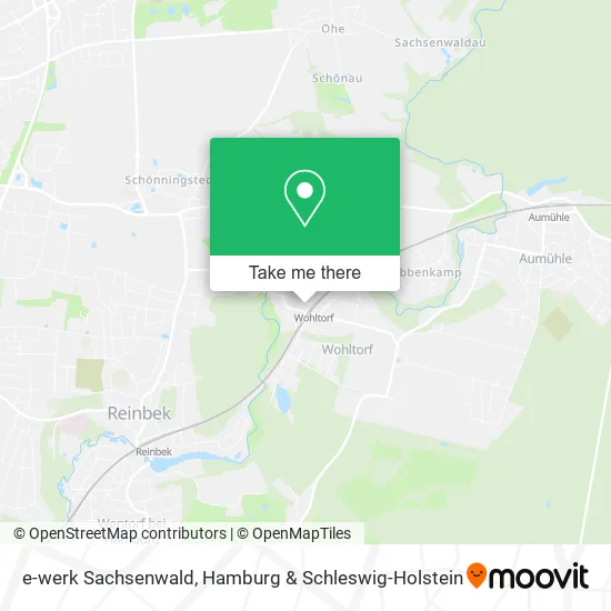 Карта e-werk Sachsenwald