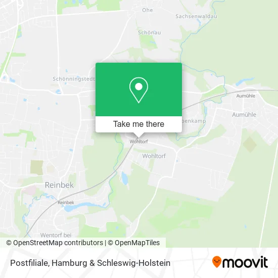 Карта Postfiliale