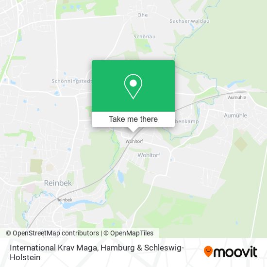 International Krav Maga map