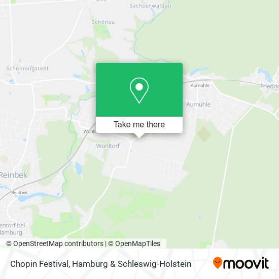 Chopin Festival map