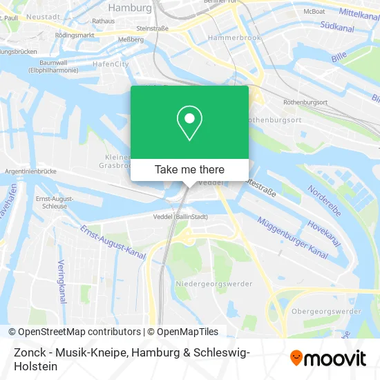 Карта Zonck - Musik-Kneipe