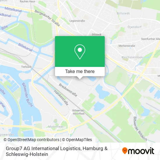 Карта Group7 AG International Logistics