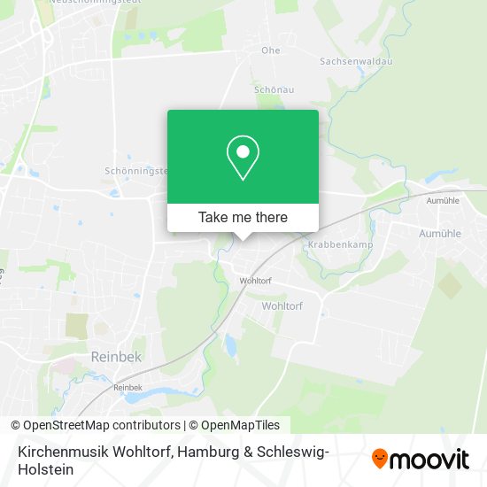 Kirchenmusik Wohltorf map