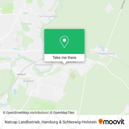 Карта Natcap Landbetrieb