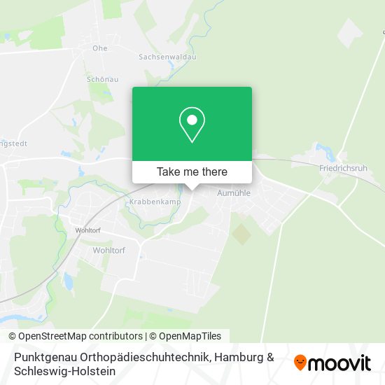 Punktgenau Orthopädieschuhtechnik map