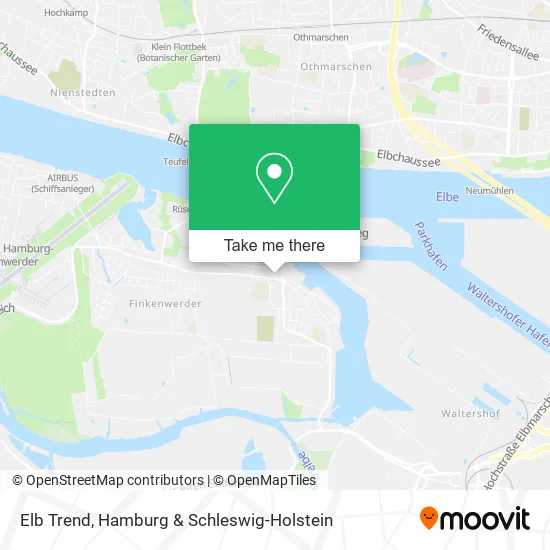 Карта Elb Trend