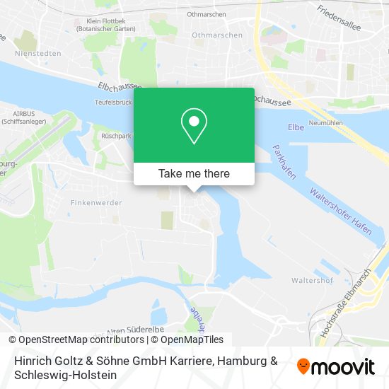 Карта Hinrich Goltz & Söhne GmbH Karriere