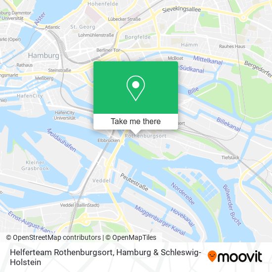 Helferteam Rothenburgsort map