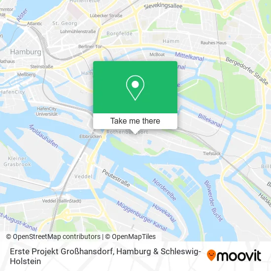 Карта Erste Projekt Großhansdorf