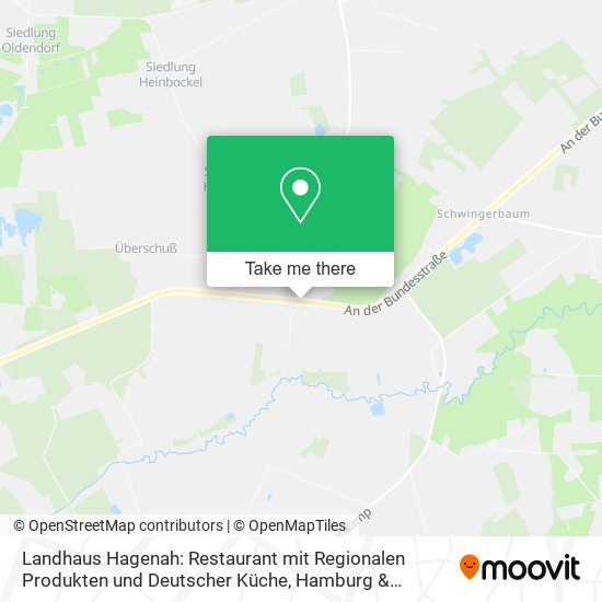 Карта Landhaus Hagenah: Restaurant mit Regionalen Produkten und Deutscher Küche