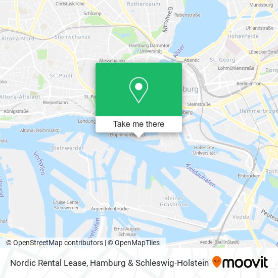 Nordic Rental Lease map