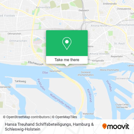Hansa Treuhand Schiffsbeteiligungs map