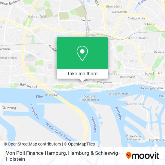 Von Poll Finance Hamburg map
