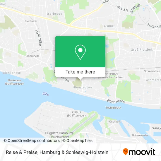 Карта Reise & Preise