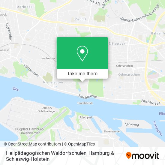 Heilpädagogischen Waldorfschulen map
