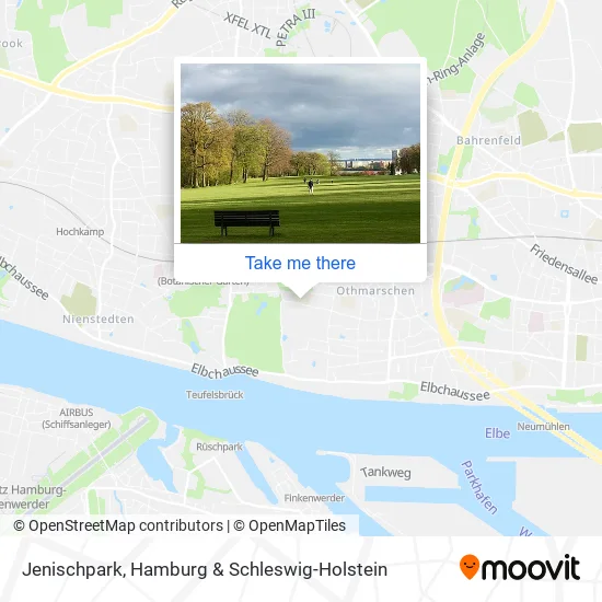 Карта Jenischpark