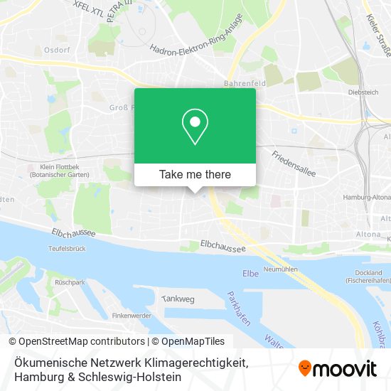 Ökumenische Netzwerk Klimagerechtigkeit map