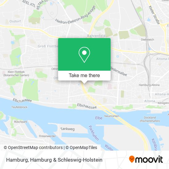 Hamburg map