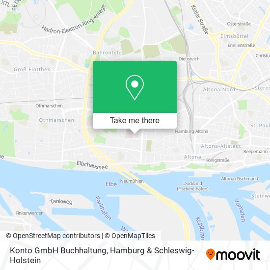 Карта Konto GmbH Buchhaltung