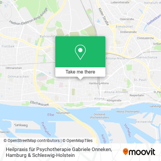 Heilpraxis für Psychotherapie Gabriele Onneken map