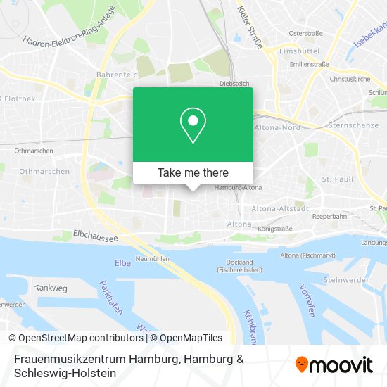 Frauenmusikzentrum Hamburg map