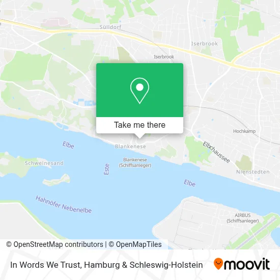 In Words We Trust map