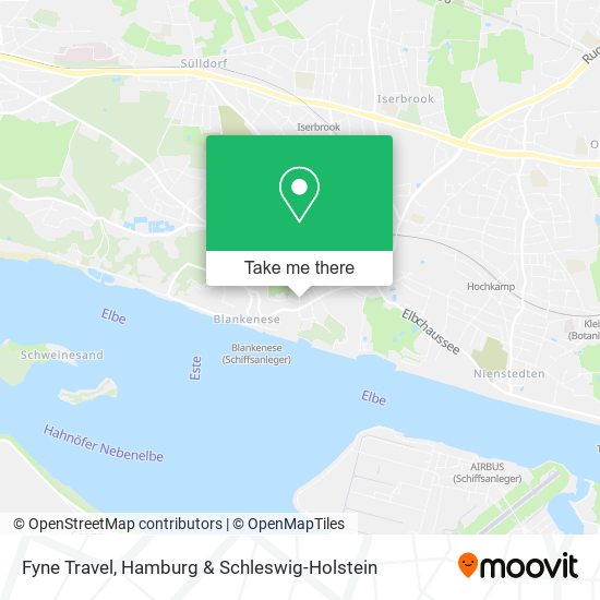 Fyne Travel map