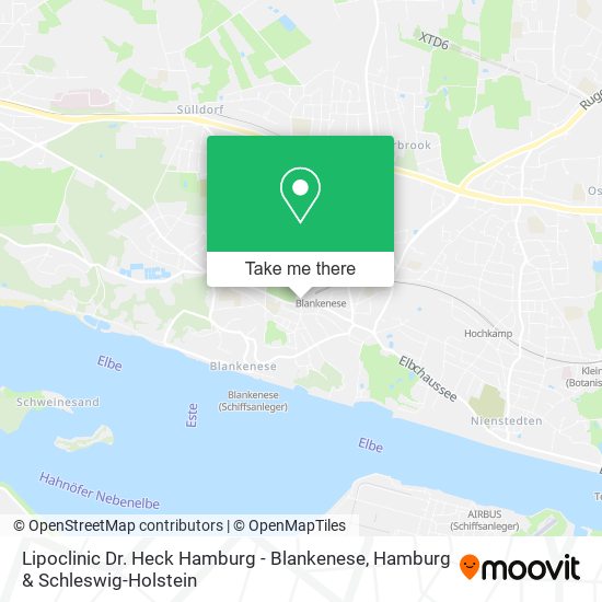 Lipoclinic Dr. Heck Hamburg - Blankenese map