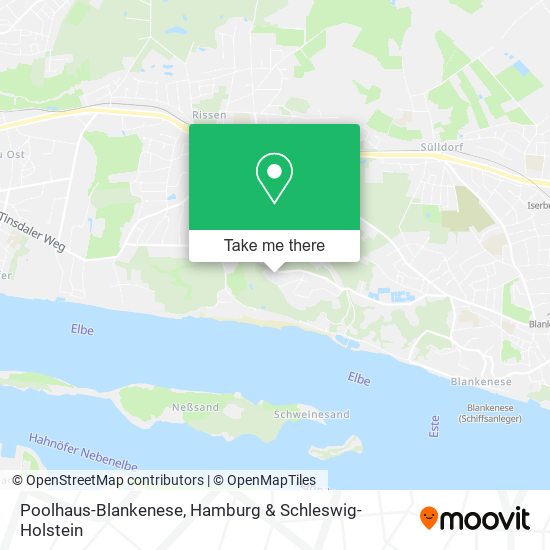 Poolhaus-Blankenese map