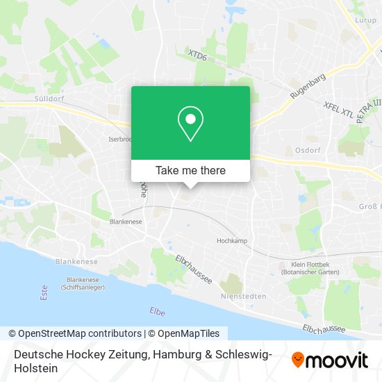 Deutsche Hockey Zeitung map