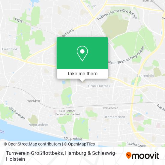 Turnverein-Großflottbeks map