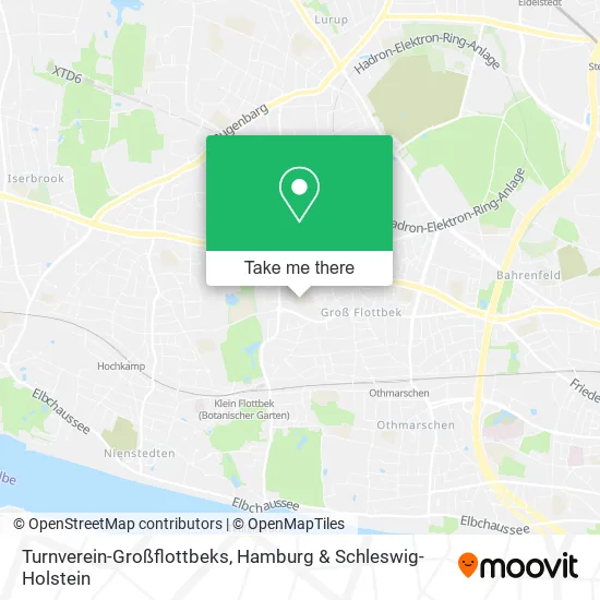 Карта Turnverein-Großflottbeks