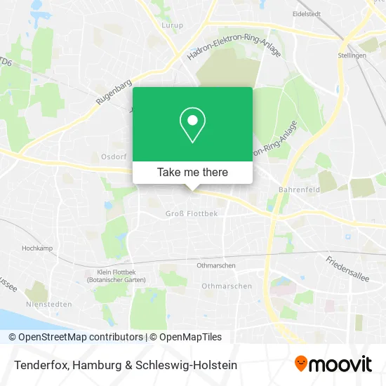 Карта Tenderfox