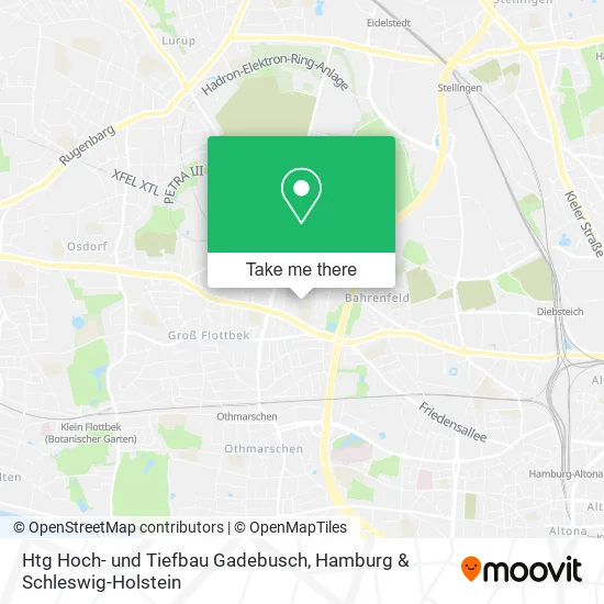 Карта Htg Hoch- und Tiefbau Gadebusch