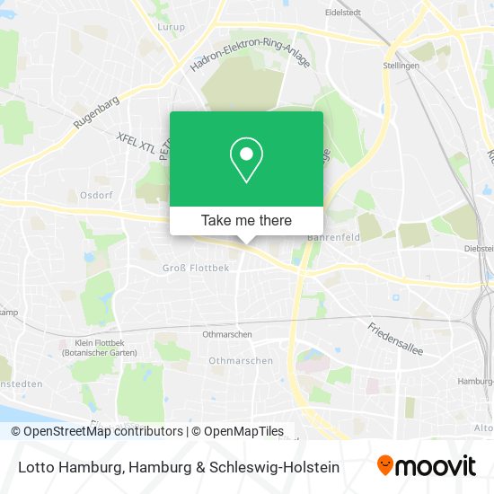 Lotto Hamburg map