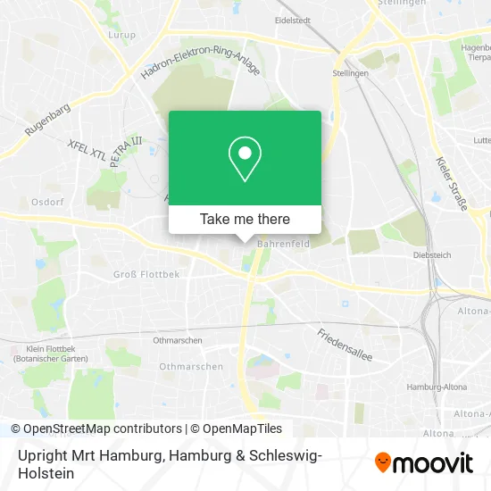 Карта Upright Mrt Hamburg