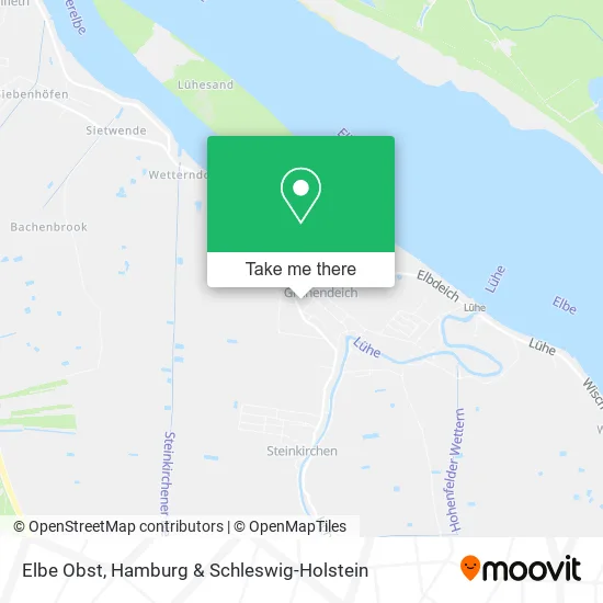 Карта Elbe Obst