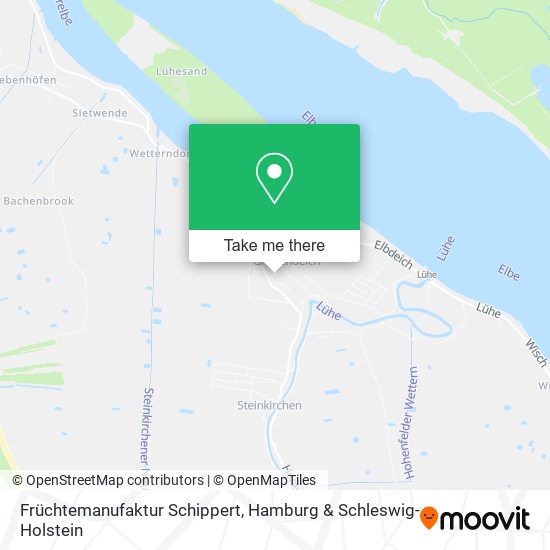 Früchtemanufaktur Schippert map