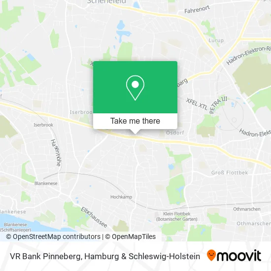 Карта VR Bank Pinneberg