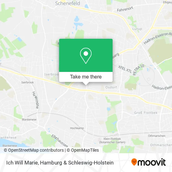 Карта Ich Will Marie