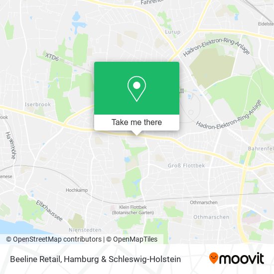 Beeline Retail map