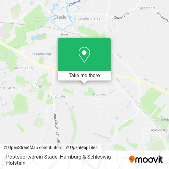 Карта Postsportverein Stade