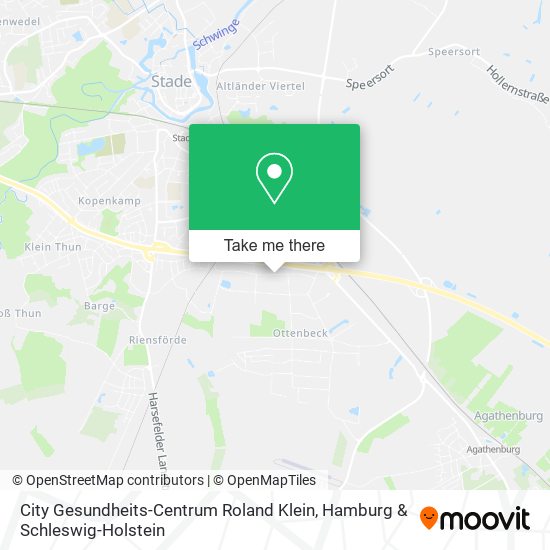 City Gesundheits-Centrum Roland Klein map