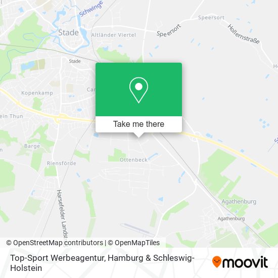 Top-Sport Werbeagentur map